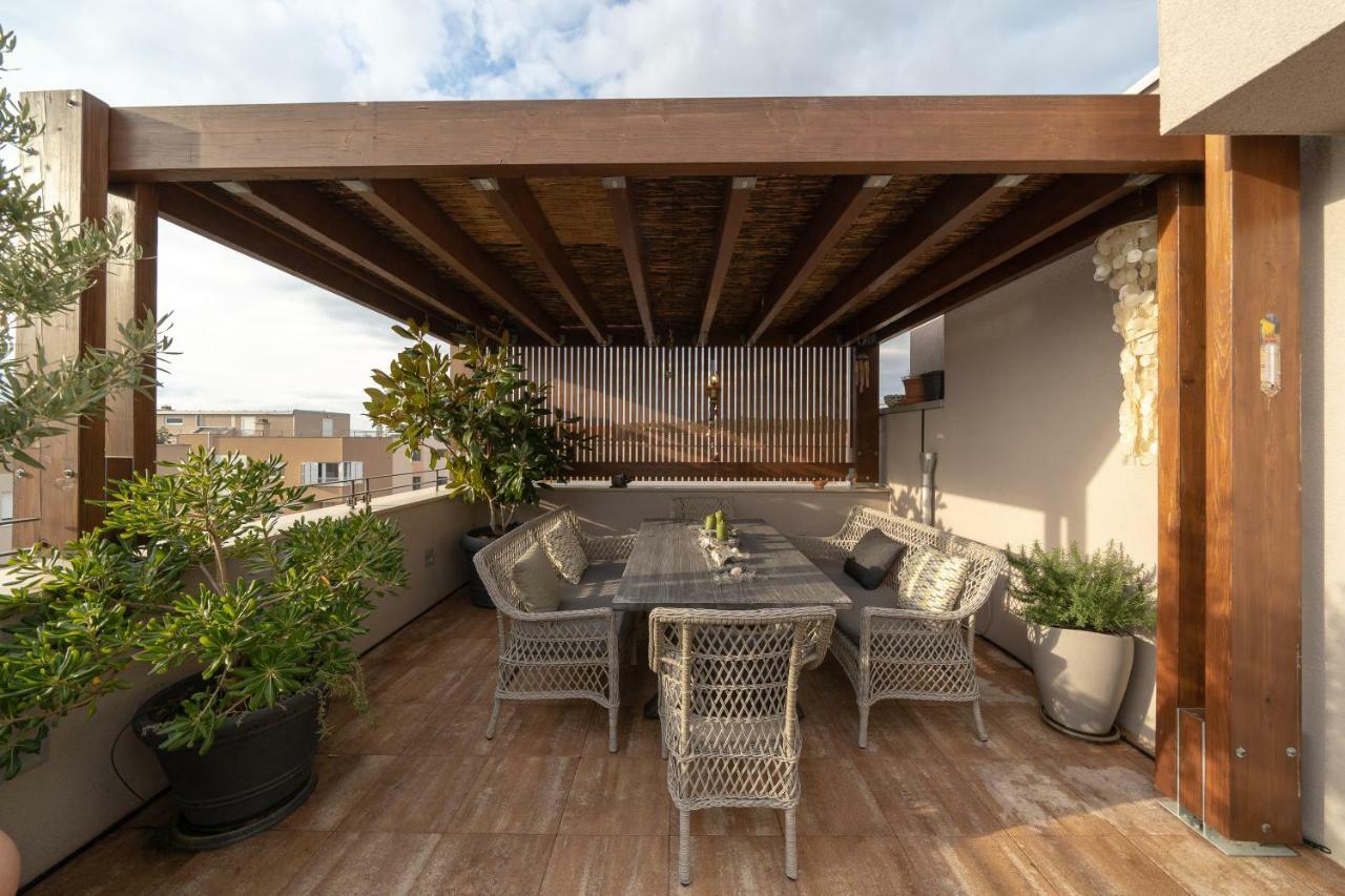 Apartment Garden Terrace Zadar Eksteriør billede